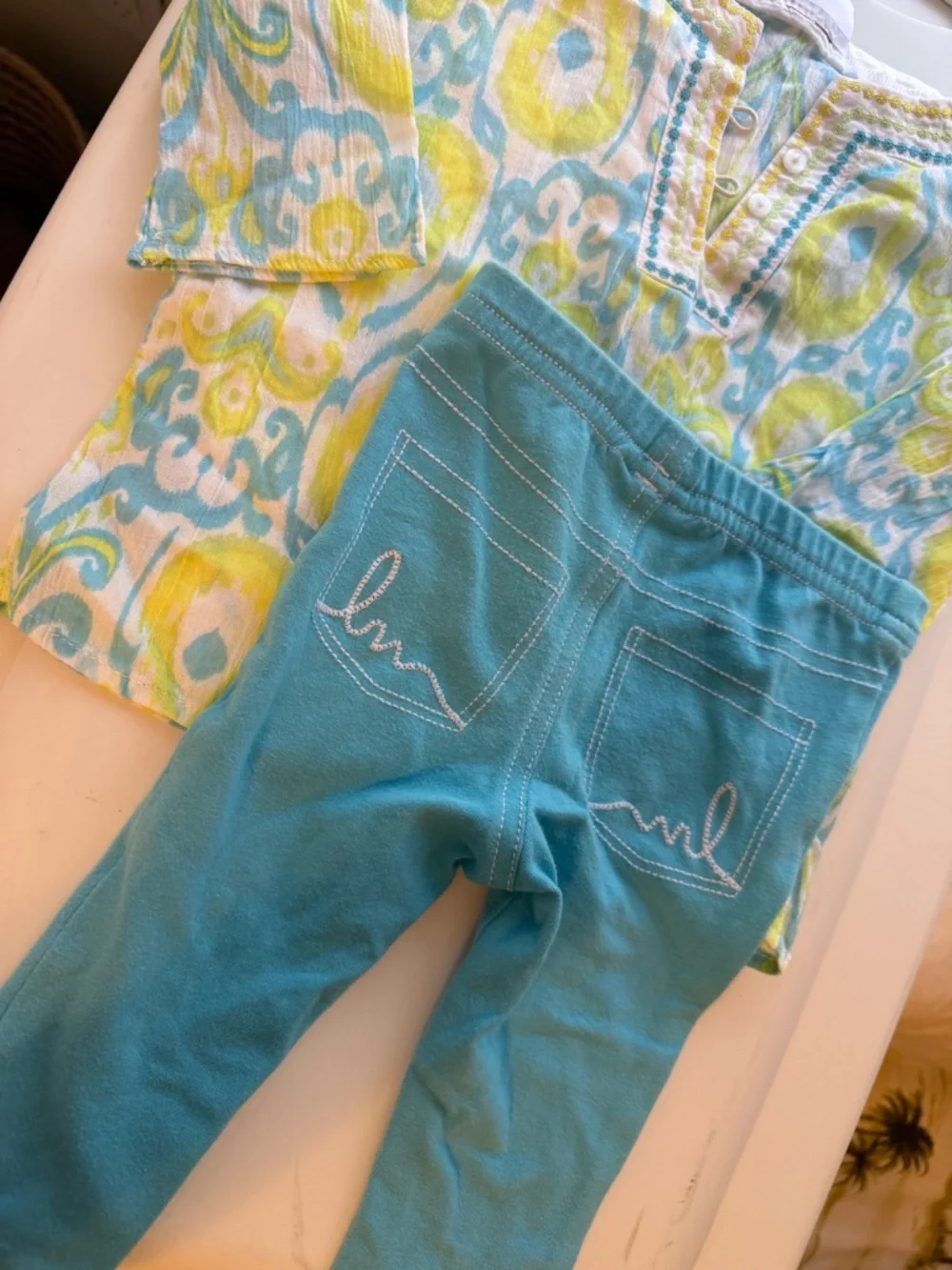 Little Maven Tunic outfit 2 piece 6-9 months girls, baby